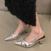 LBSFY  -  Pointed Toe Sexy Women Sandals Shallow Fashion Luxury Shoes Mid Heels Summer Designer 2024 New Dress Party Shoes Female Pumps